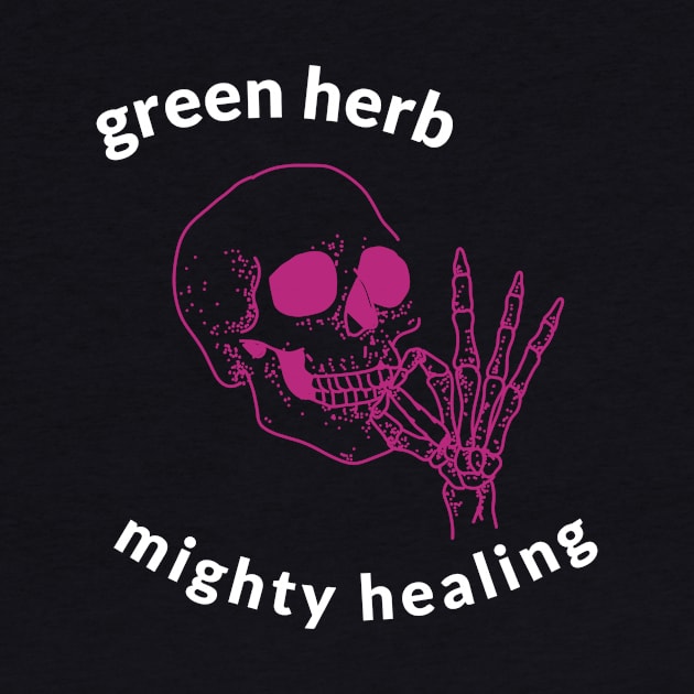 green herb, mighty healing by Zipora